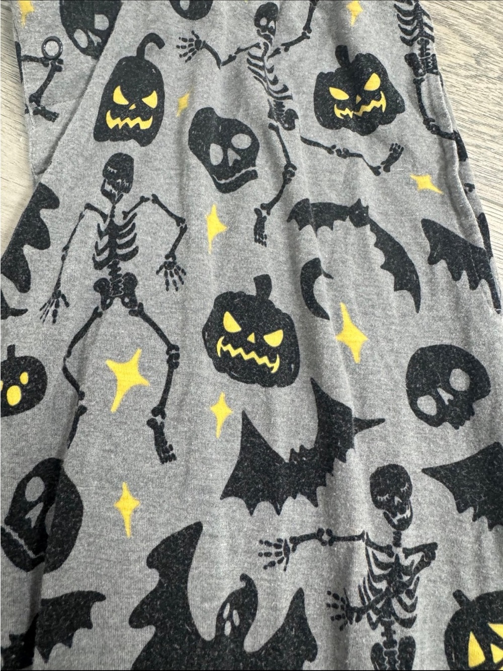 Little sleepies glowing ghouls Halloween joggers - Picture 4 of 4